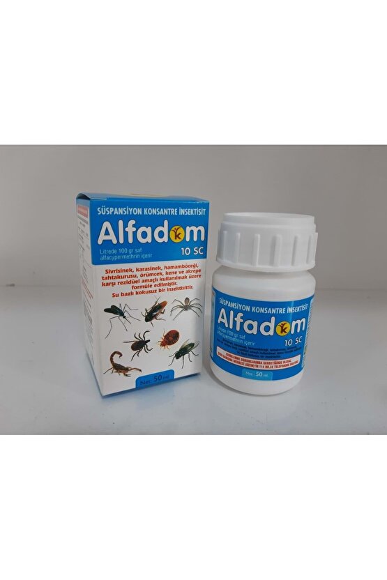 Alfadom 10 SC Kokusuz Haşere Öldürücü | 50 ml