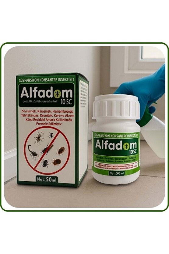 Alfadom 10 SC Kokusuz Haşere Öldürücü | 50 ml