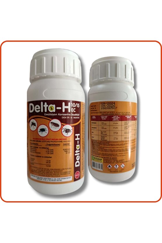 Delta-H 1015 EC Kokulu Haşere Öldürücü | 250 Ml