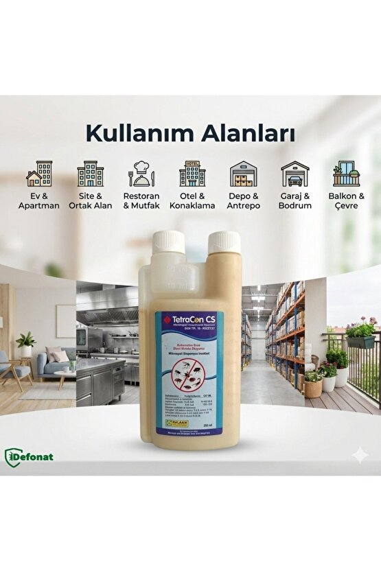 TetraCon Cs Haşere İlacı 250ml