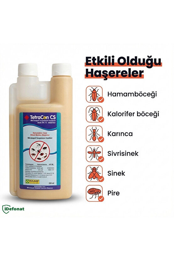 TetraCon Cs Haşere İlacı 250ml