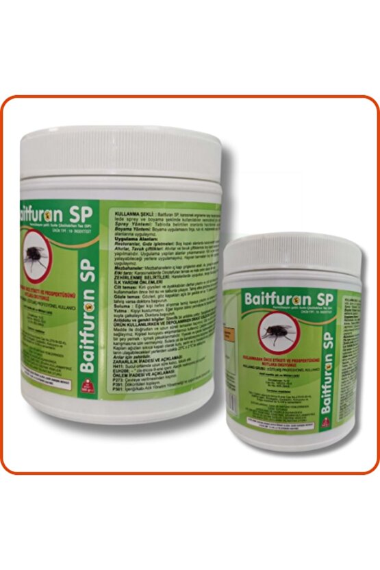 Baitfuran SP Suda Çözülebilen Granül Karasinek İlacı | 500 Gram