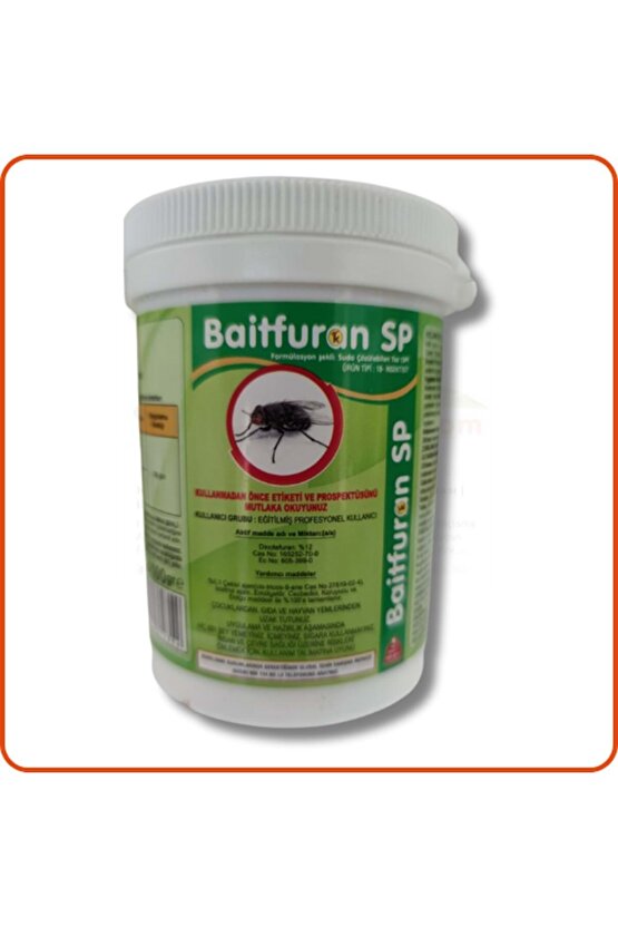 Baitfuran SP Suda Çözülebilen Granül Karasinek İlacı| 100 Gram