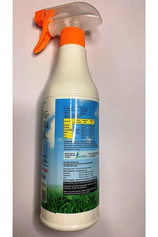 Sinout Uçan Ve Yürüyen Haşereler Için Ani Etkili Hazır Solusyon Sprey 500 Ml