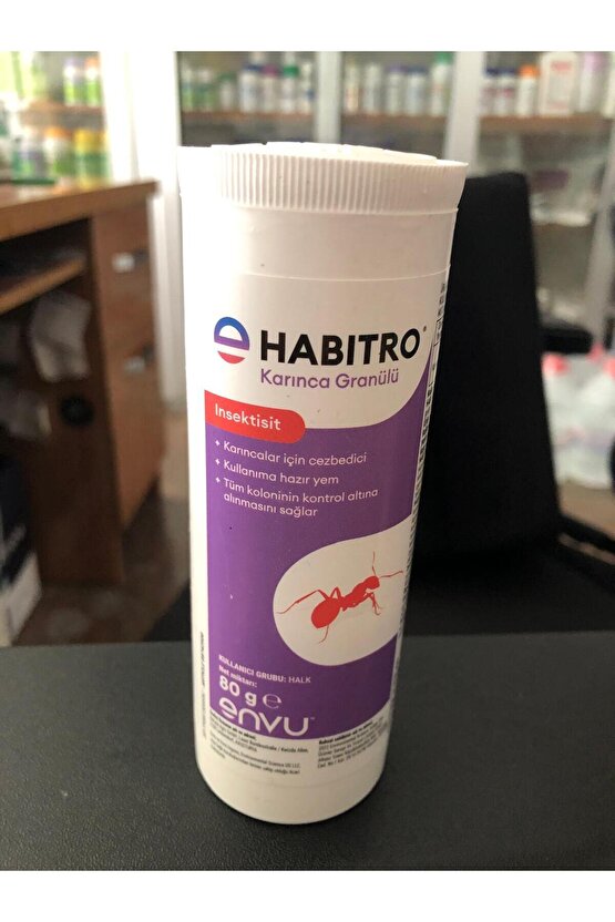 Habitro Karınca Beyaz Toz Granülü 80 gr