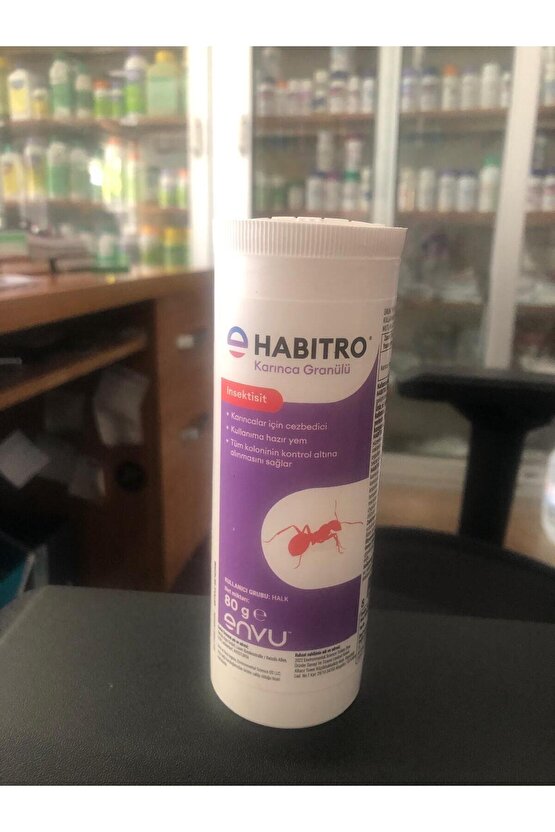 Habitro Karınca Beyaz Toz Granülü 80 gr
