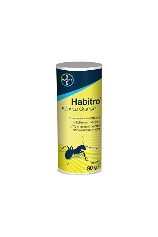 Habitro Karınca Beyaz Toz Granülü 80 gr