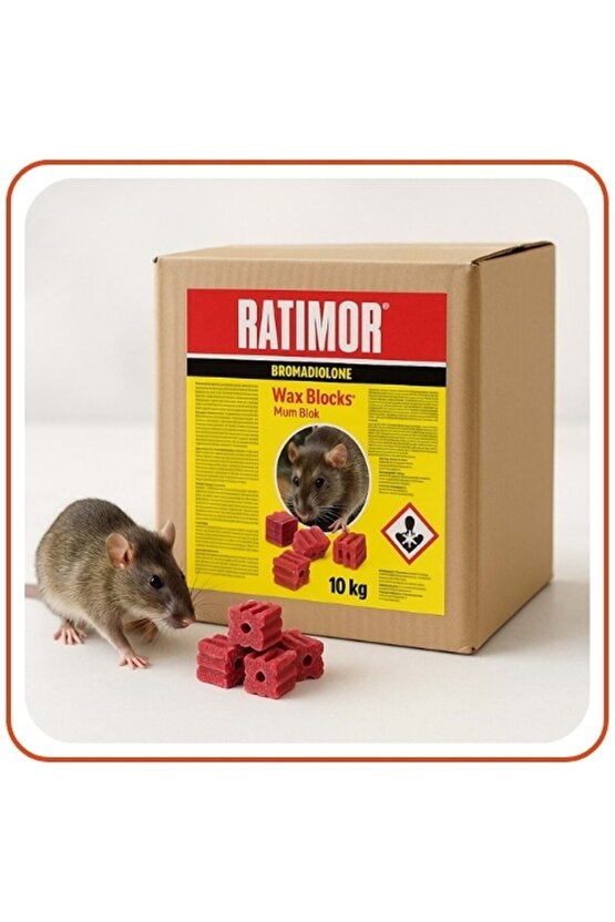 Ratimor Wax Mum Blok Fare Zehiri | 100 Gram