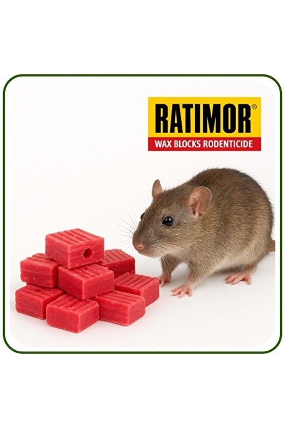 Ratimor Wax Mum Blok Fare Zehiri | 100 Gram