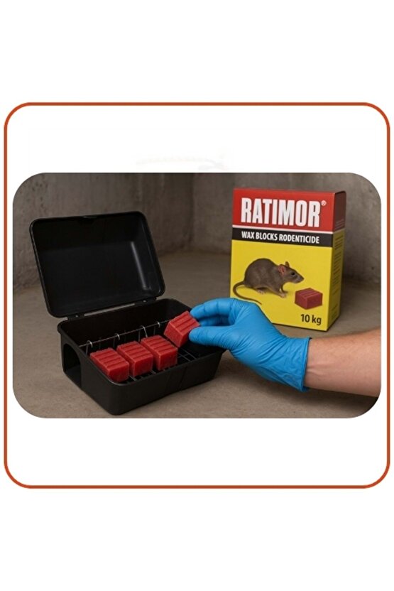 Ratimor Wax Mum Blok Fare Zehiri | 100 Gram