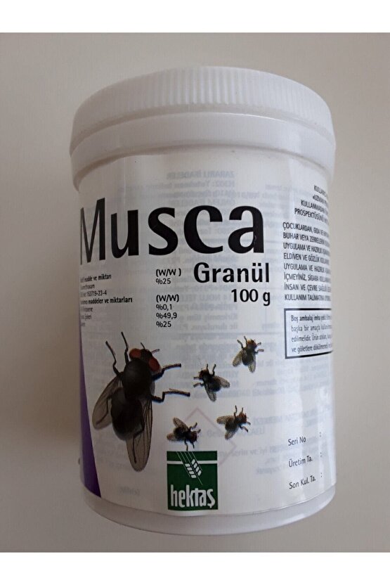 Hektas Musca - Kara Sinek Ilacı 100 gr