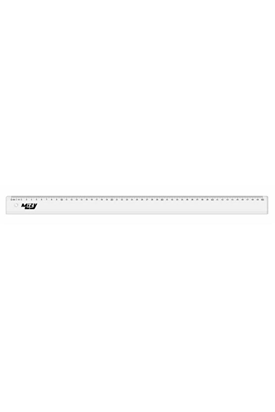 Şeffaf Plastik Cetvel 50cm