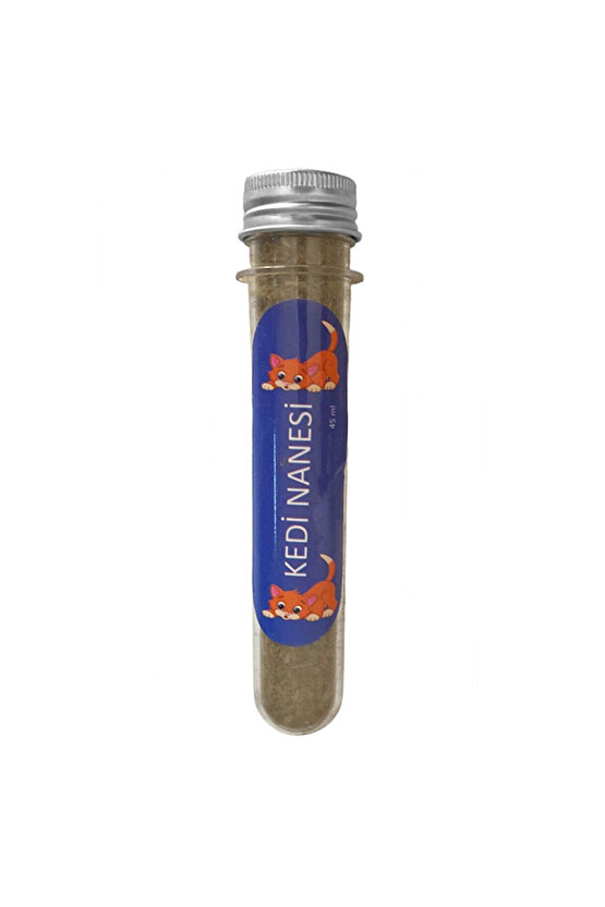 Catnip Doğal Kedi Otu - Kedi Nanesi Tüp 45 ml