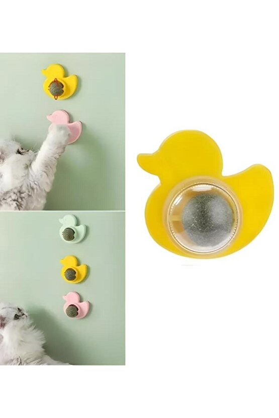 Kedi Yalama Topu Nane Ördek Modelli