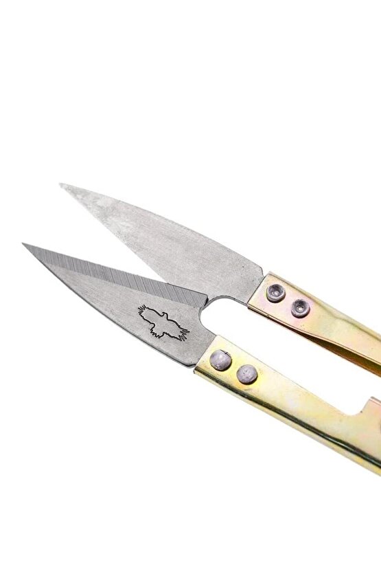 Tc-805 İplik Temizleme Makası (Metal) (Yaylı)
