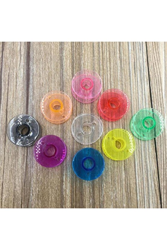 Fdm Ev Tipi Dikiş Makinesi Masurası Renkli ve Plastik 25 Adet