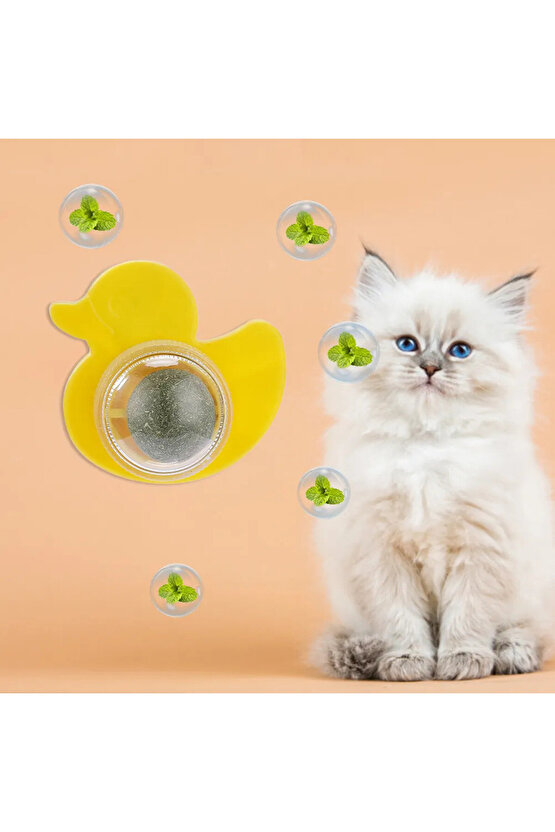 Kedi Yalama Topu Nane Ördek Model