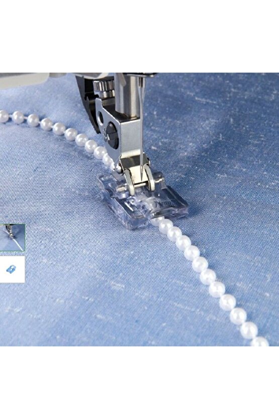 Ev Tipi Dikiş Makinesi 6mm Boncuk Ayağı (820605096)