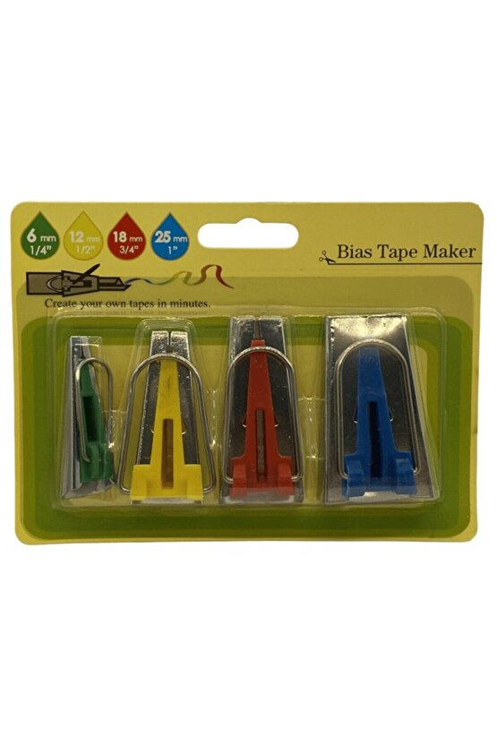 El Biye Kıvırma Aparatı 4 lü Set LS-120 (6-12-18-25mm)