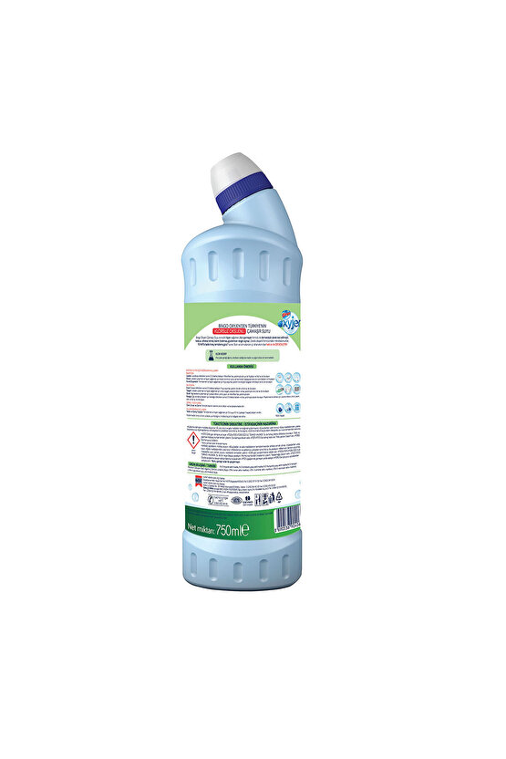 Oksijen Çamaşır Suyu 750 ml Ferahlatan Hijyen Ekonomi Paketi 6lı