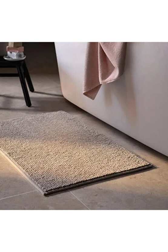 SUMUHOME TOFTBO BANYO PASPASI KOYU BEJ 50x80 CM