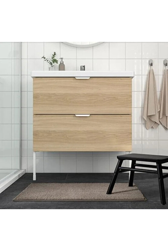 SUMUHOME TOFTBO BANYO PASPASI KOYU BEJ 50x80 CM