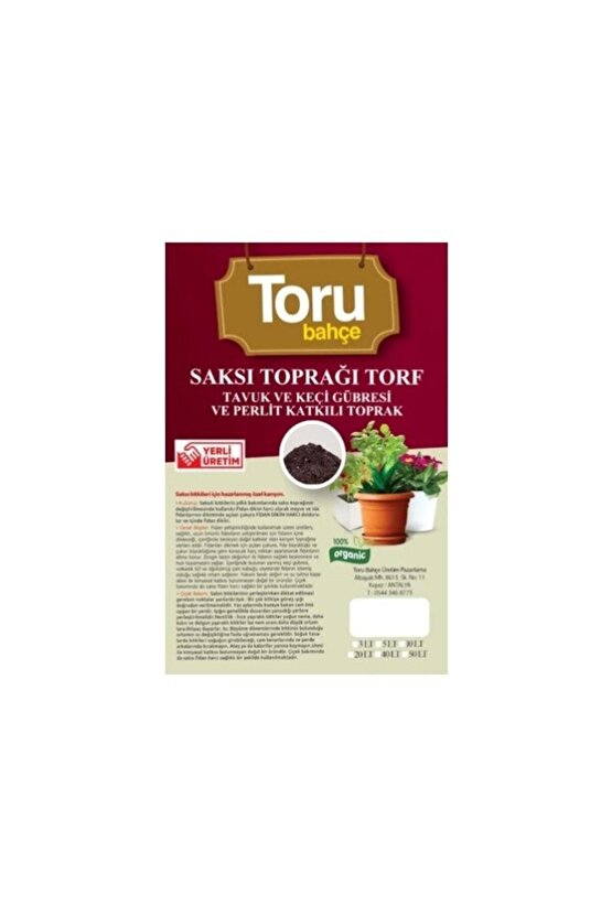 Özel Karışım Iç Mekan Bitki Toprağı 40 Litre Çiçek Toprağı Toprak Harcı