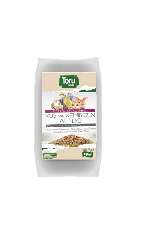 Organik Çam Pelet 20 Lt Sürüngen kuş Ve Kedi Altlığı