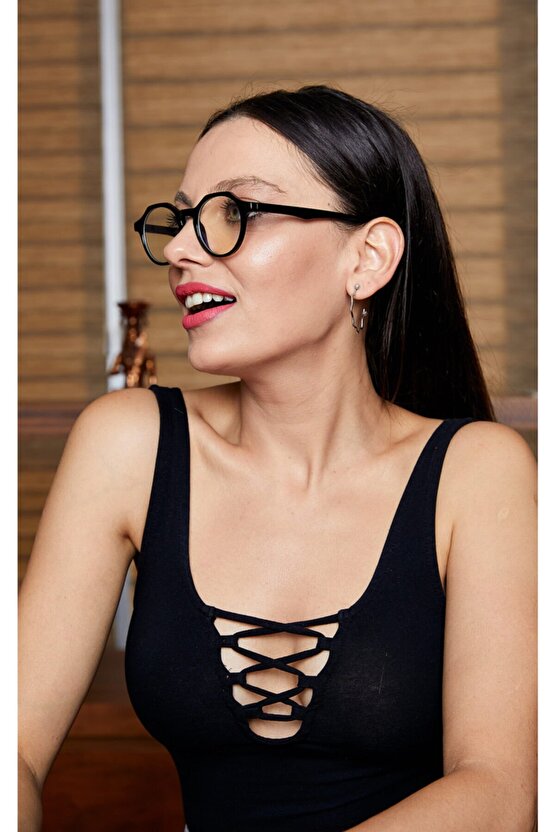 Bh 2019m 06 Unisex Mavi Işık Koruyucu Gözlük