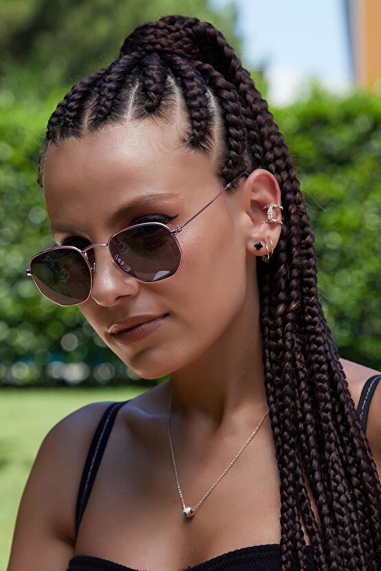 Bh 3548 Pembe Siyah Unisex Güneş Gözlüğü