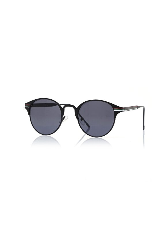 Unisex Güneş Gözlüğü BH DB154 Siyah Siyah