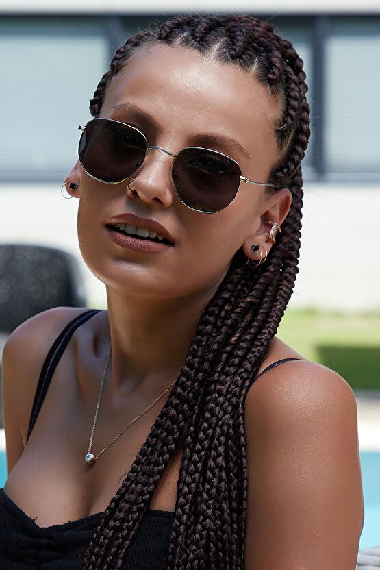 Bh Db319 Gümüş Siyah Unisex Güneş Gözlüğü