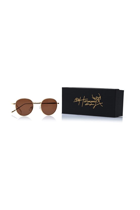 Bh Ex739 Gold Kahverengi Unisex Güneş Gözlüğü