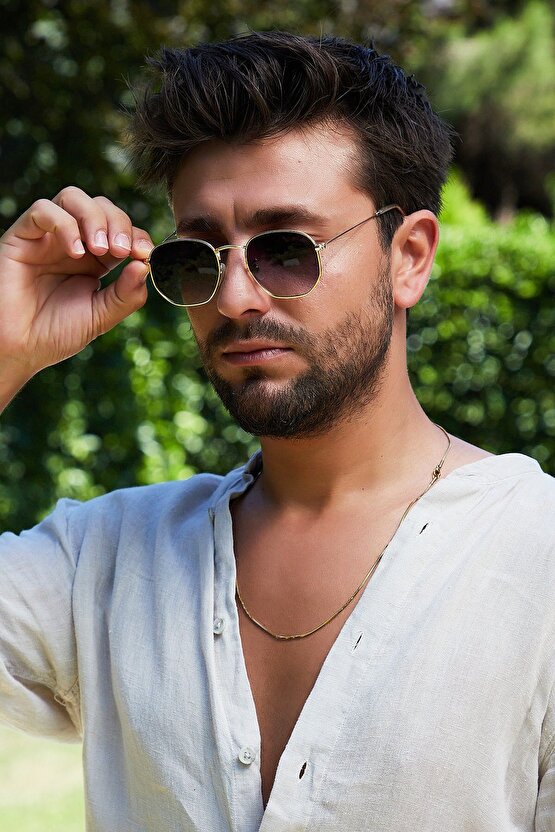 Bh 3548 Gold Siyah Unisex Güneş Gözlüğü