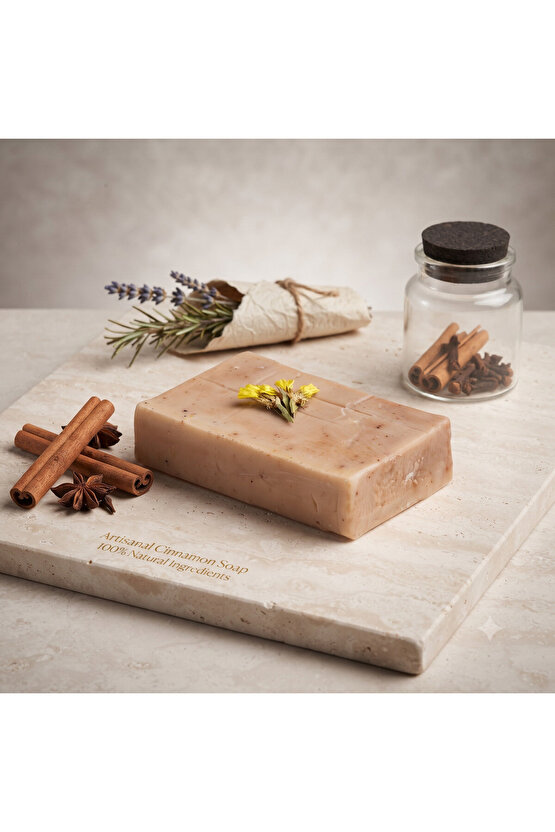 %100 Zeytinyağlı Tarçınlı El Yapımı ( HandMade) Doğal Sabun