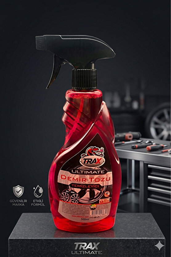 Oto Yaz Bakım Seti - Jant Temizleyici ve Demir Tozu Temizleyici 500ml - Hızlı Cila 500 ml - Oto Torpido Bakım Sütü 500ml
