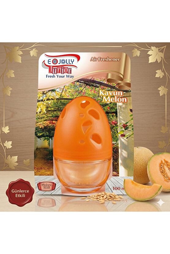 AutoBase Küre Kavanoz Koku Kavun Oto ve Oda Kokusu 100 ml