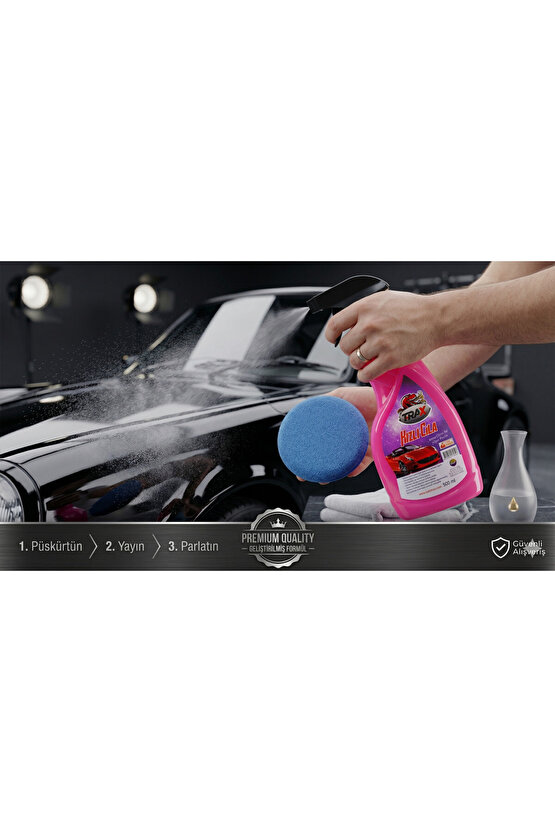 AutoBase Mükemmel Parlaklık Araba Hızlı Cilası Üstün Koruma 500 ml