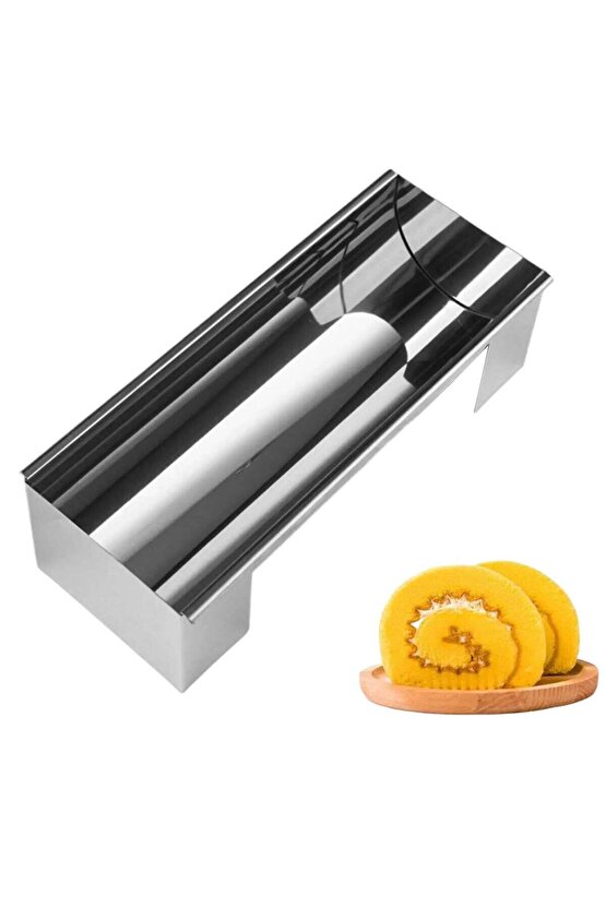 Mold Chef U Şeklinde  Paslanmaz Çelik Ekmek Pişirme Sandviç Pasta Kek Kalıbı By 30cm