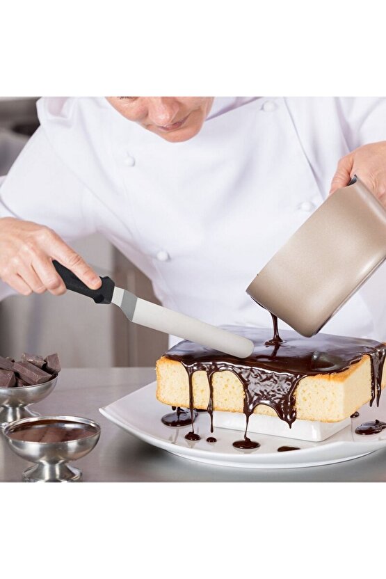 Mold Chef Eğik Pasta Sıvama Spatulası 20 cm