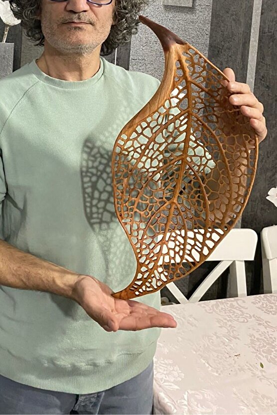 Ahşap Dekoratif Tabak, El işçiliği, Bowl, Handmade