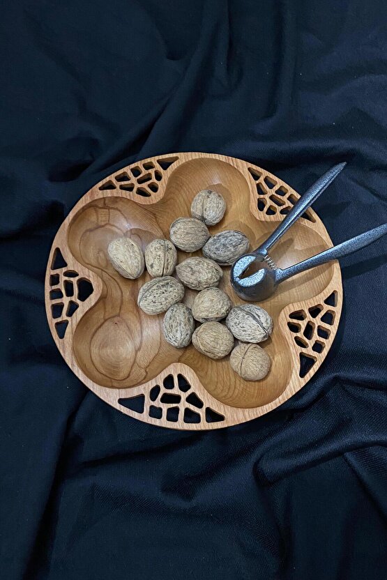 Ahşap Meyve Tabağı, Ahşap Dekoratif Tabak