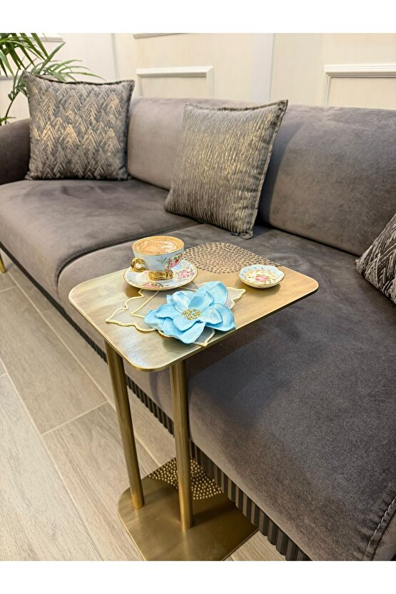 ARVELLA ESKİTME GOLD SUNUMLUK 28.5 cm 23 cm