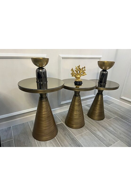 ZANOR 3 LÜ FIRÇALI ESKİTME GOLD ZİGON