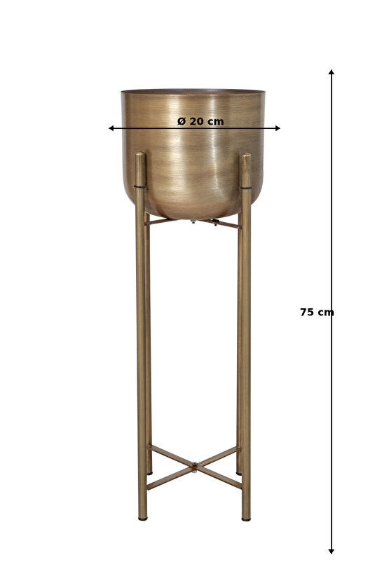 75 CM ESKİTME SAKSILIK ÇAP 20 CM