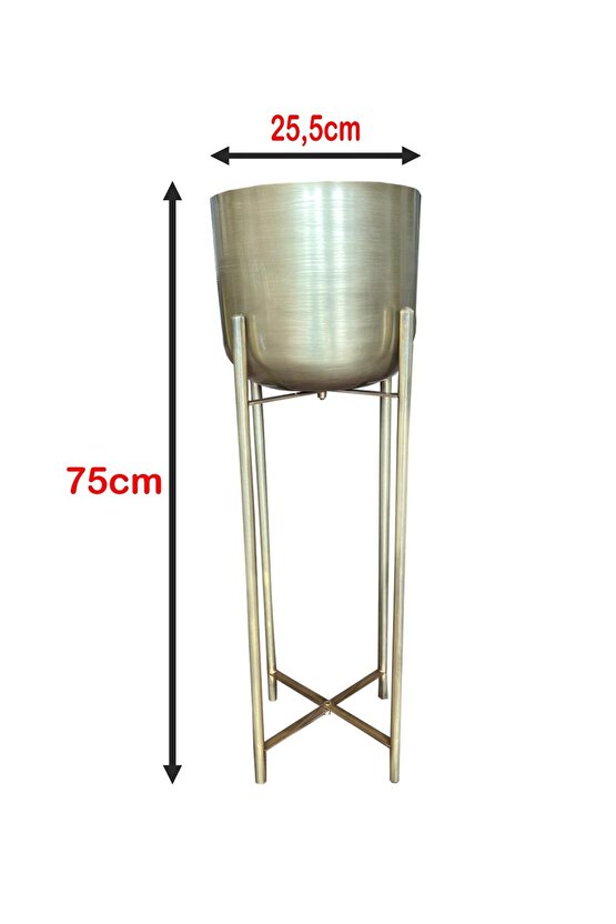 75 CM BOY 25 CM ÇAP ESKİTME SAKSILIK AYAK