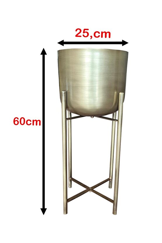 60CM BOY 25 CM ÇAP ESKİTME SAKSILIK AYAK