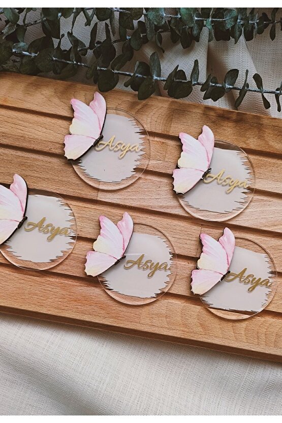 Kelebek Figürlü Bebek Magnet 15 Adet