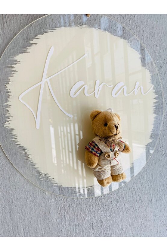 Bebek Odası Kapı Süsü  Yenidoğan Kapı Süsü