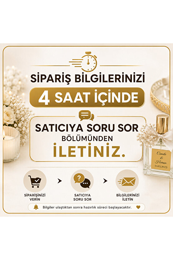 Kişiye Özel Pleksi Seti İsim Yazısı Baş Harf ve 50 Adet Yapışkanlı İsimlik